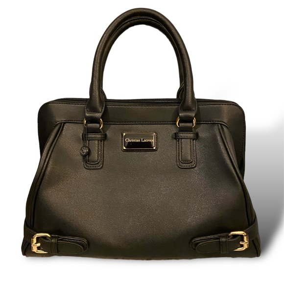 CHRISTIAN LACROIX LEATHER PURSE - Picture 1 of 6